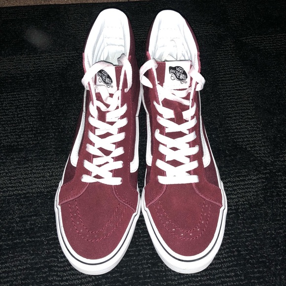 Vans Shoes - Vans Maroon Sk8-Hi (Women’s 8 Men’s 6.5)